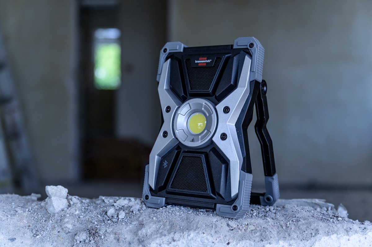 Brennenstuhl mobiele LED-bouwlamp RUFUS 3010 | 3000 lm - Zwart