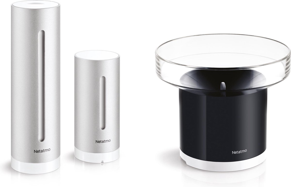Netatmo Slim Weerstation + Regenmeter