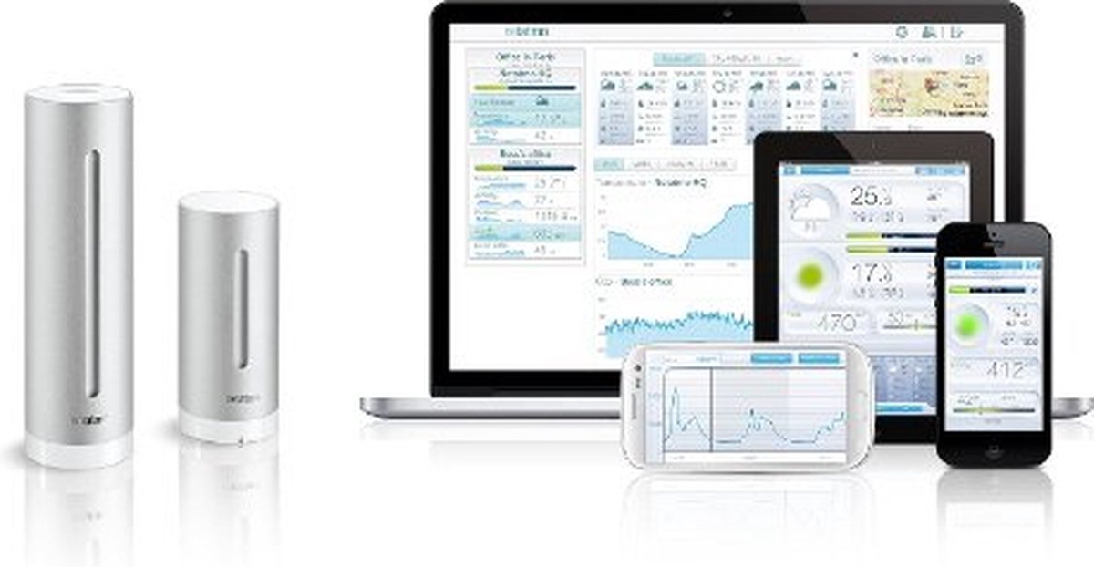 Netatmo Slim Weerstation + Regenmeter