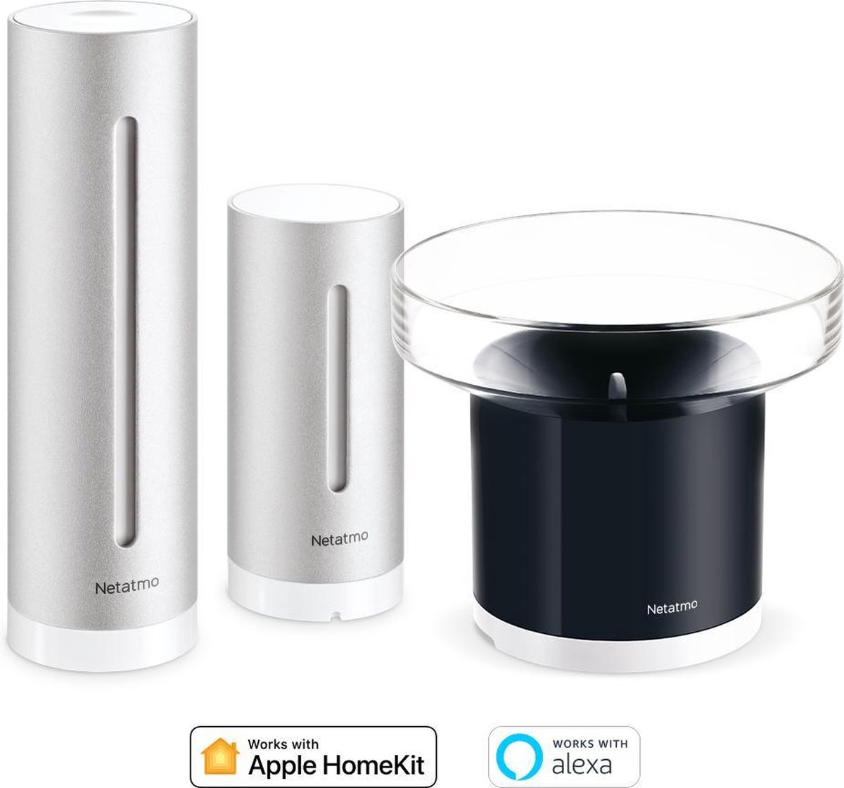 Netatmo Slim Weerstation + Regenmeter