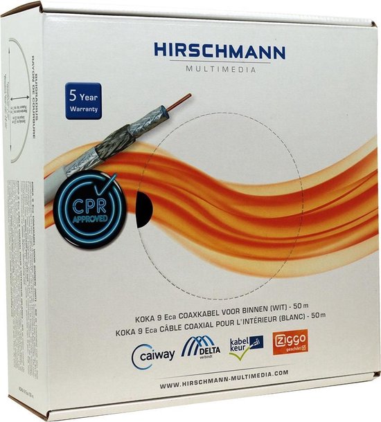 Hirschmann Multimedia KOKA 9 Eca - Coaxkabel 298799820