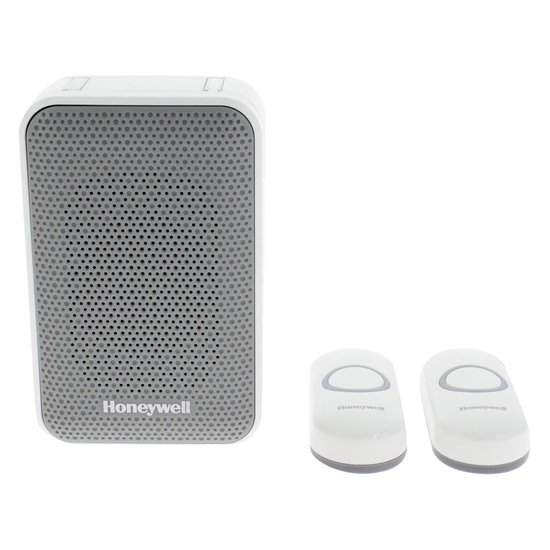 Honeywell Serie 313 - Draadloze deurbel met 2 drukknoppen DC313NFB