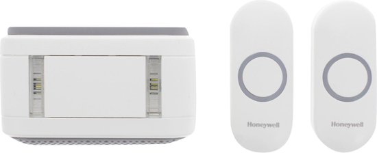Honeywell Serie 313 - Draadloze deurbel met 2 drukknoppen DC313NFB