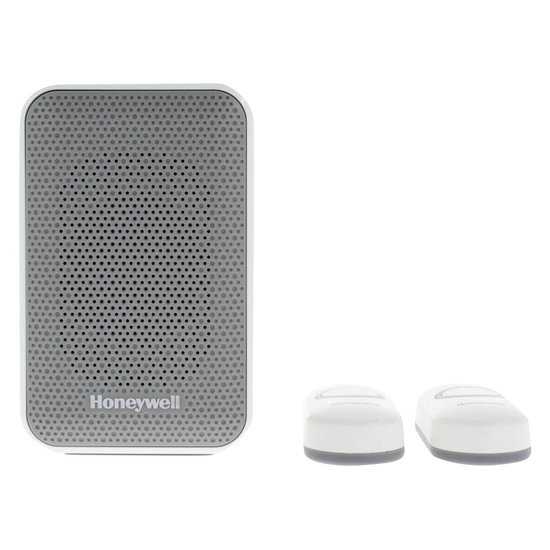 Honeywell Serie 313 - Draadloze deurbel met 2 drukknoppen DC313NFB