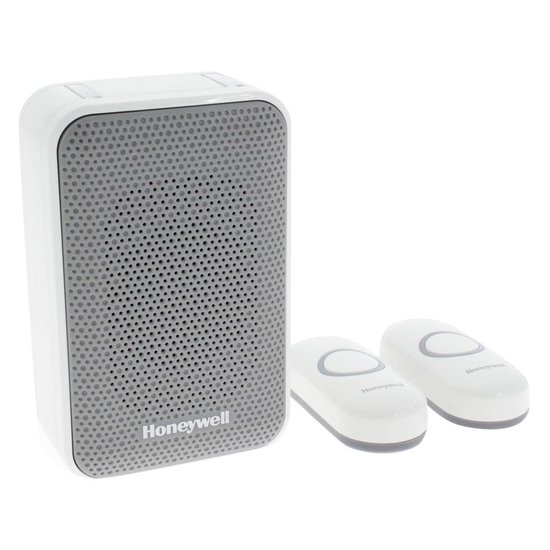 Honeywell Serie 313 - Draadloze deurbel met 2 drukknoppen DC313NFB