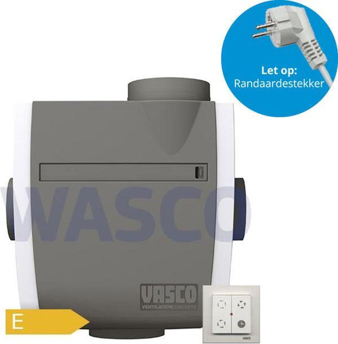 Vasco C400 - Woonhuisventilator 5413754529003