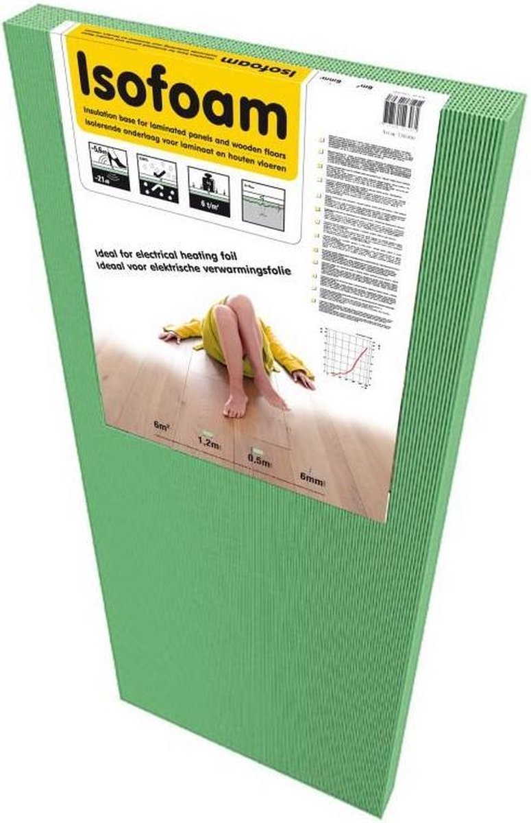 Magnum Isofoam - Isolatieplaat 730300 - Groen