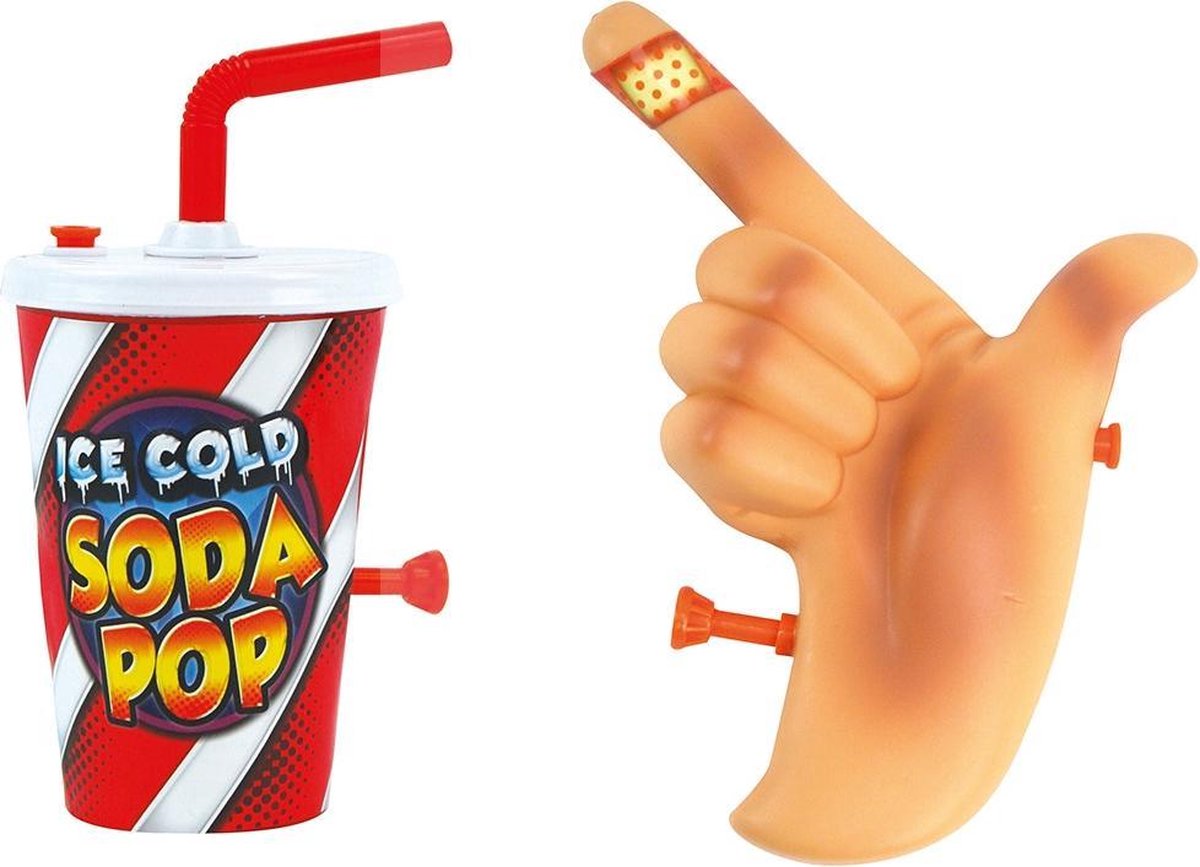 Top1Toys Waterpistool Vinger/Drinkbeker Assorti