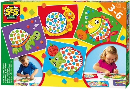 Ses Knutselpakket Ik Leer Mozaïeken