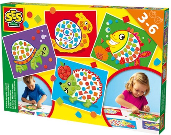 Ses Knutselpakket Ik Leer Mozaïeken