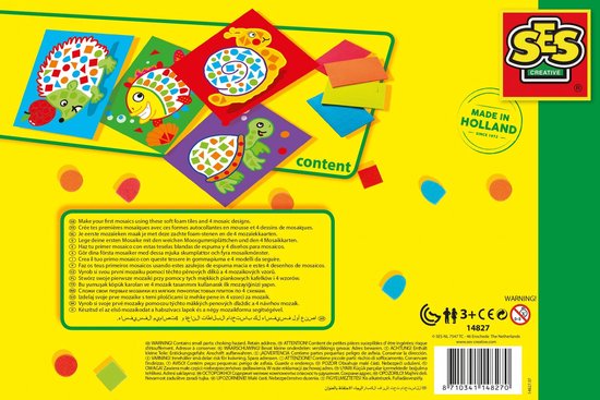 Ses Knutselpakket Ik Leer Mozaïeken