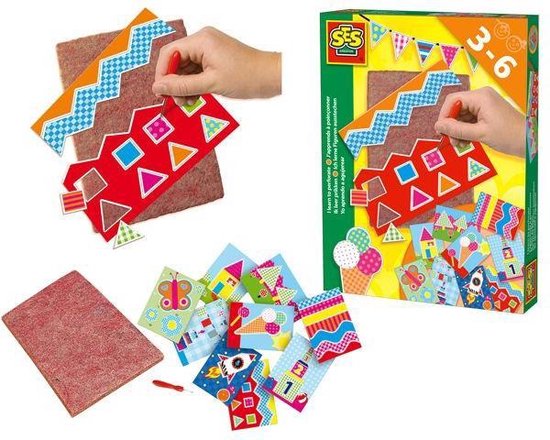 Ses Knutselpakket Ik Leer Prikken