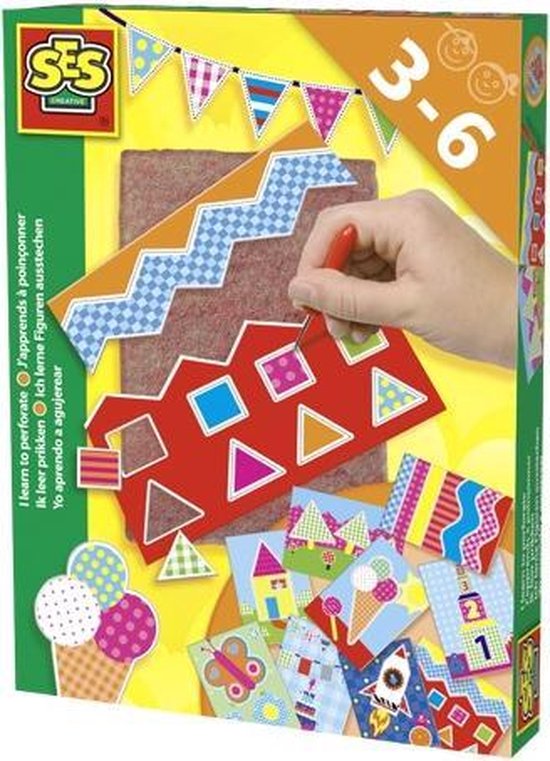 Ses Knutselpakket Ik Leer Prikken