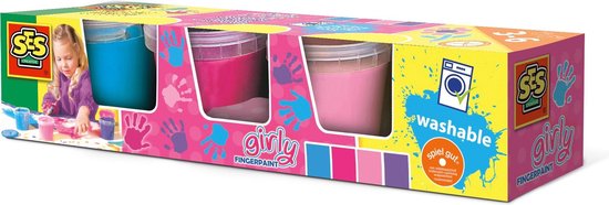 Ses Vingerverf Girly 4 Kleuren