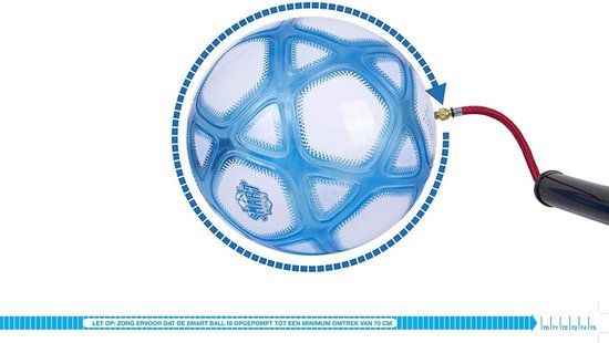 Top1Toys Smart Ball - Blauw