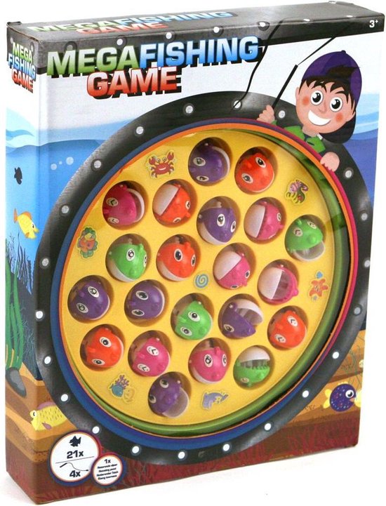 Top1Toys Spel Vissen Vangen 21 Stuks Assorti