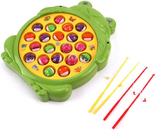 Top1Toys Spel Vissen Vangen 21 Stuks Assorti