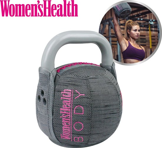 Men's Health Wo Soft Kettlebell - 8KG - Roze