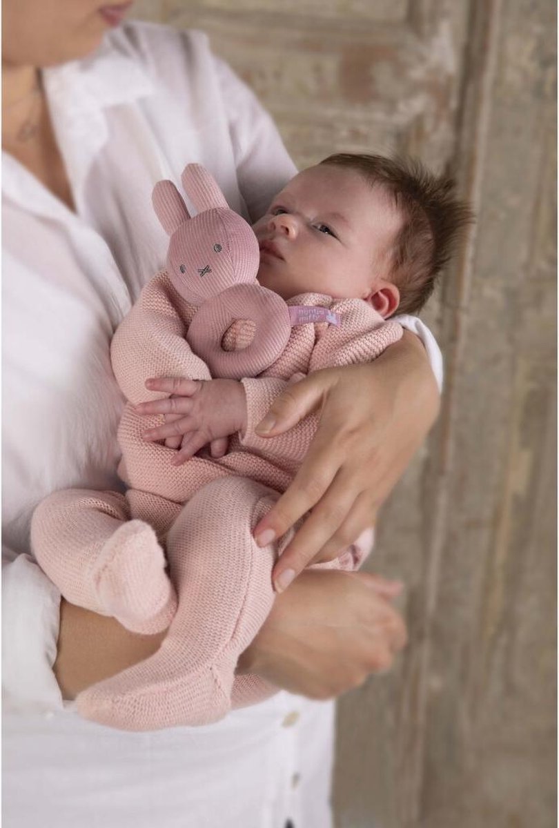 Tiamo Nijntje Rammelaar Babyrib - Roze