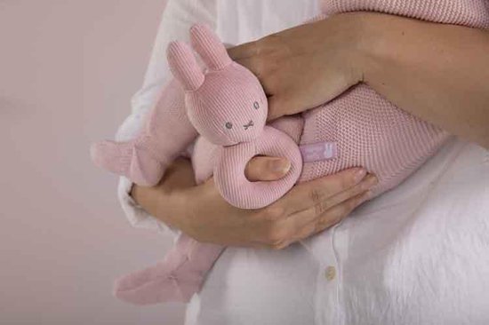 Tiamo Nijntje Rammelaar Babyrib - Roze