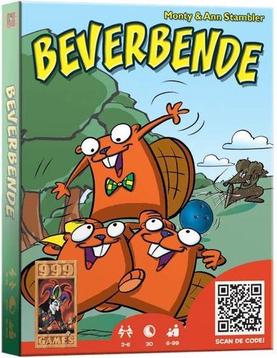 999Games Spel Beverbende - Blauw