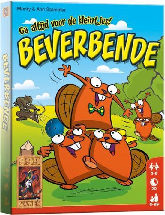 999Games Spel Beverbende - Blauw