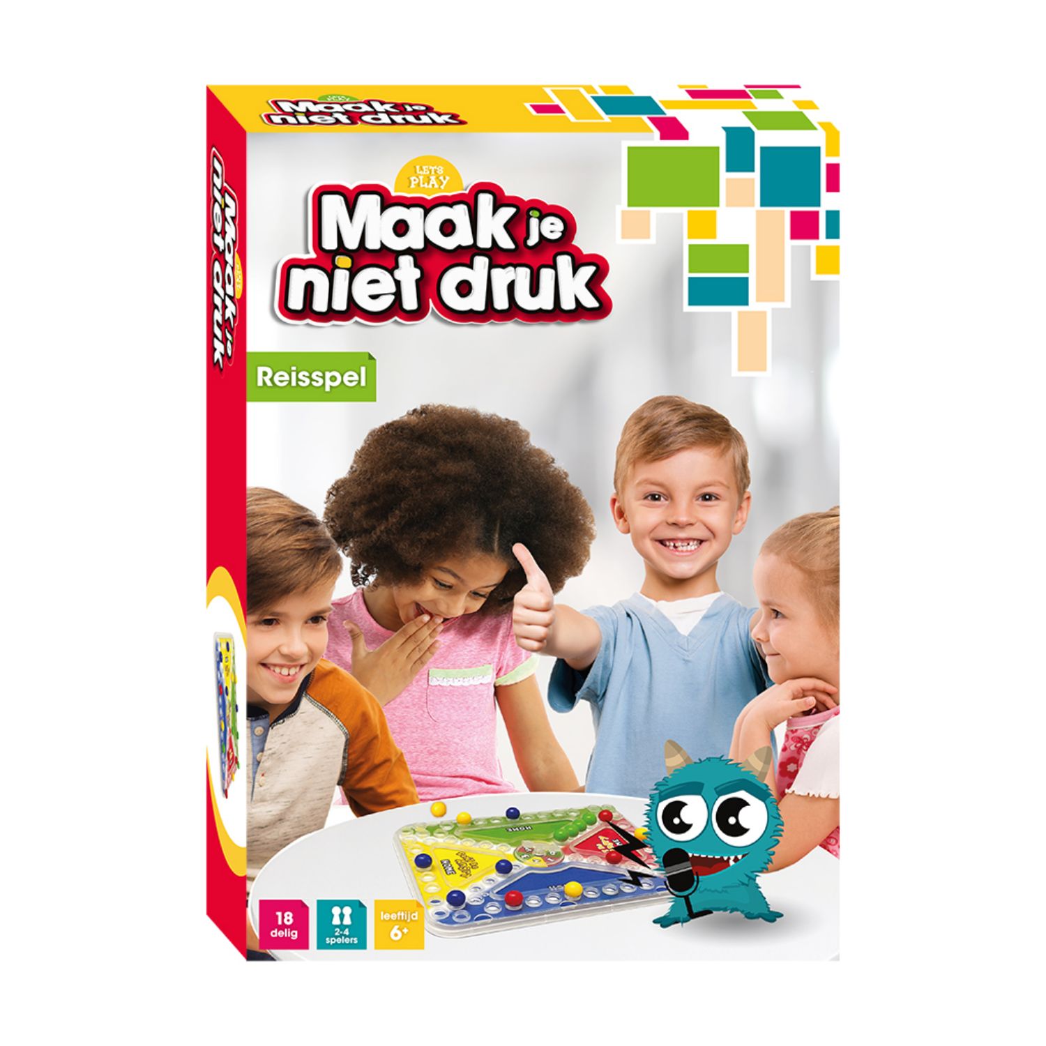 Top1Toys Spel Maak Je Niet Druk Reisspel