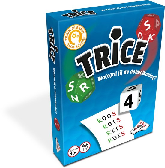 Identity Games Kaartspel Trice - Blauw