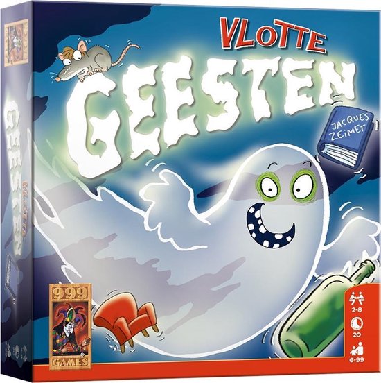 999Games Spel Vlotte Geesten - Blauw