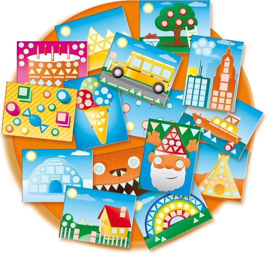 Ses Ik Leer Vormen - Blauw