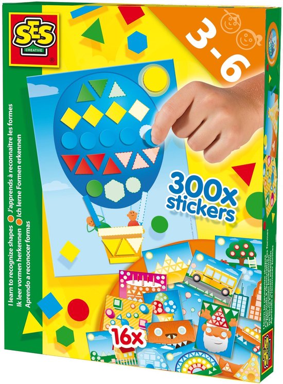 Ses Ik Leer Vormen - Blauw