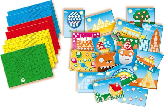 Ses Ik Leer Vormen - Blauw