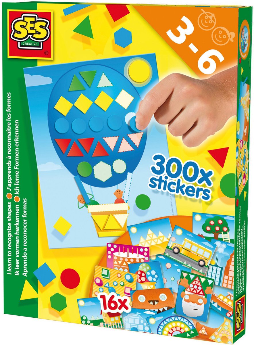 Ses Ik Leer Vormen - Blauw