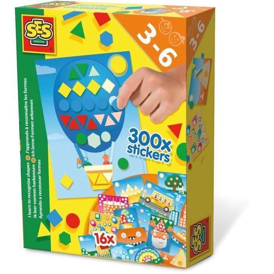 Ses Ik Leer Vormen - Blauw