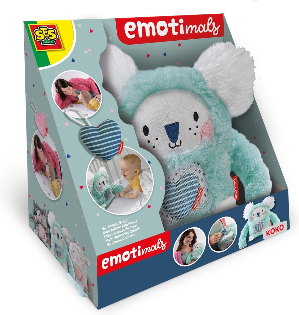 Ses Emotimals Mijn Vertrouwde Geur Koko - Groen