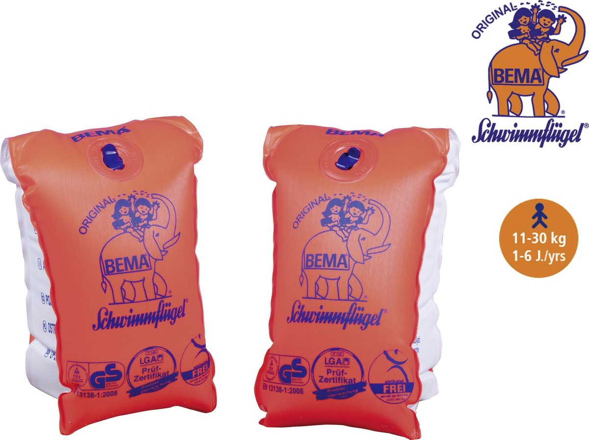 Bema Zwembandjes Maat 0 11-30 Kg - Oranje