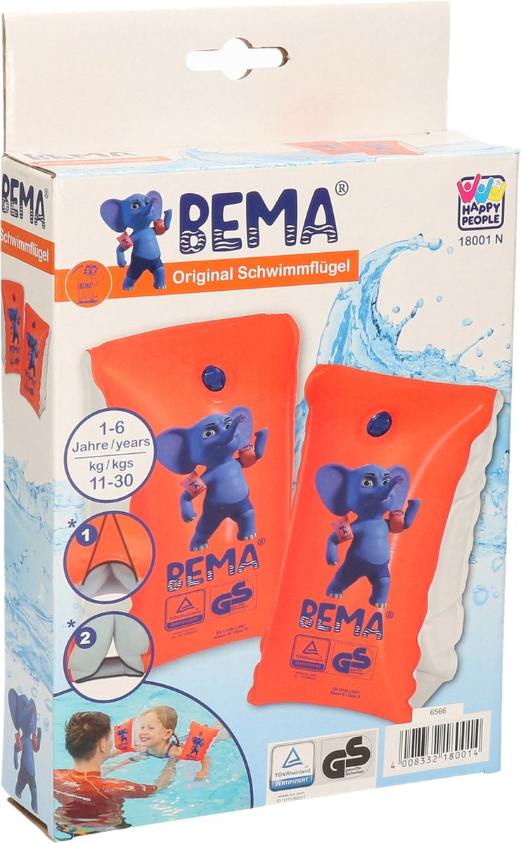 Bema Zwembandjes Maat 0 11-30 Kg - Oranje