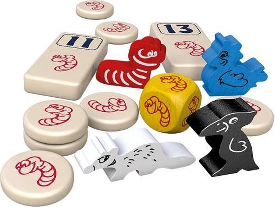 999Games Spel Regenwormen Uitbreiding
