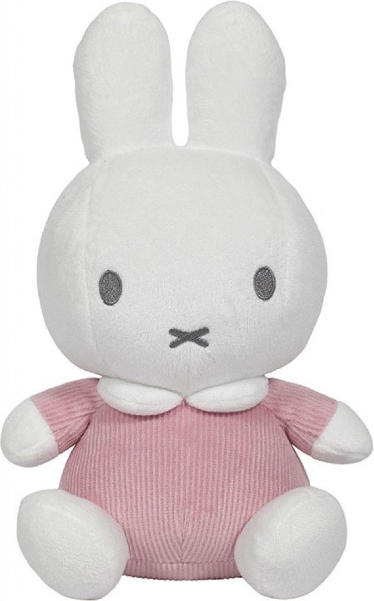 Tiamo Nijntje Knuffel 20 Cm Babyrib - Roze