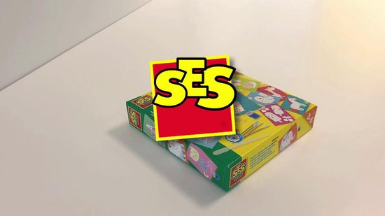 Ses Ik Leer Dot Art Met Aqualine Verf - Blauw
