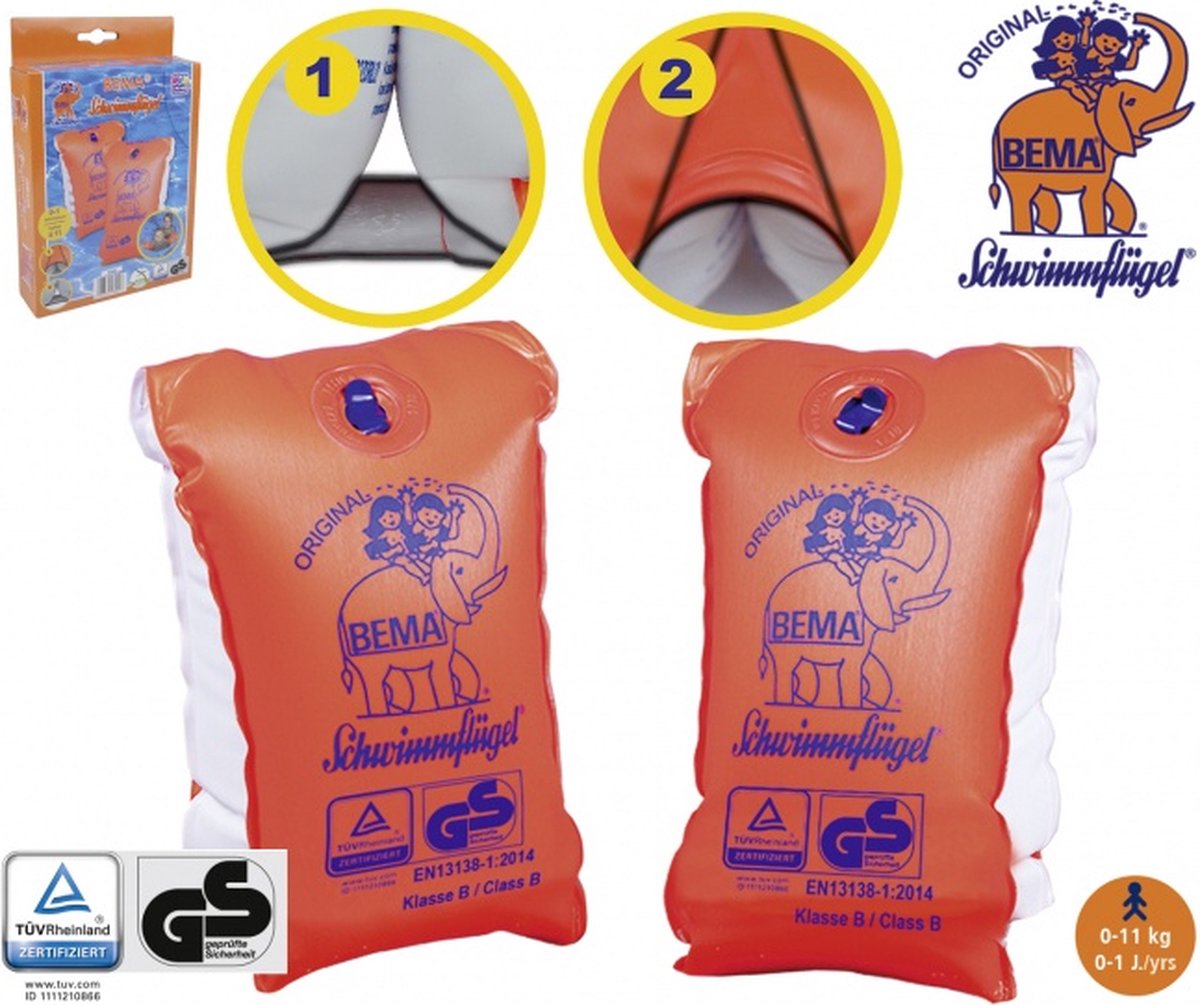 Bema Zwembandjes Tot 11 Kg - Oranje
