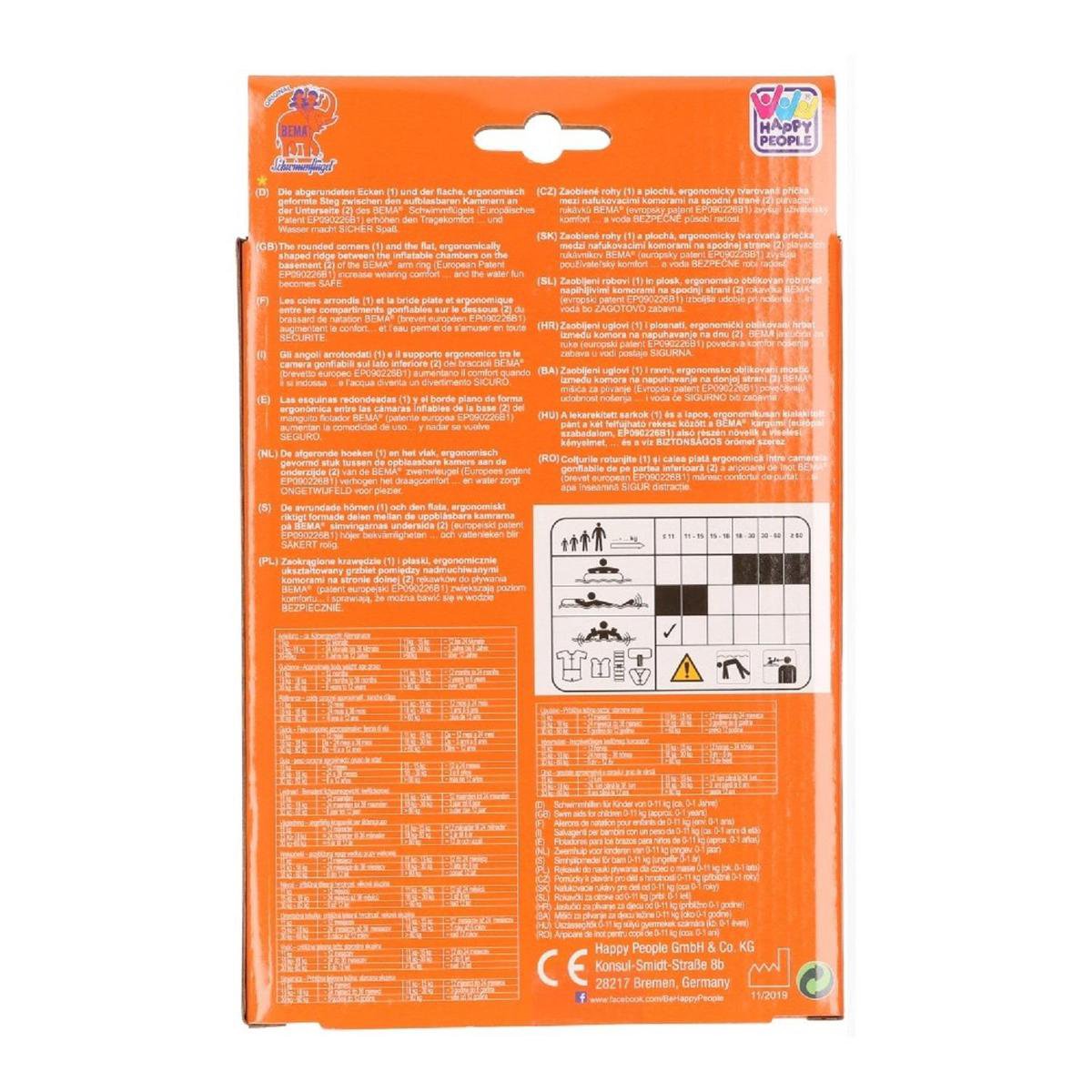 Bema Zwembandjes Tot 11 Kg - Oranje