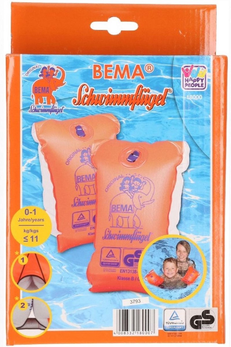 Bema Zwembandjes Tot 11 Kg - Oranje