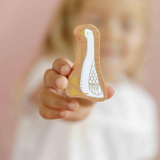 Tiamo Little Dutch Blokken In Ton - Roze