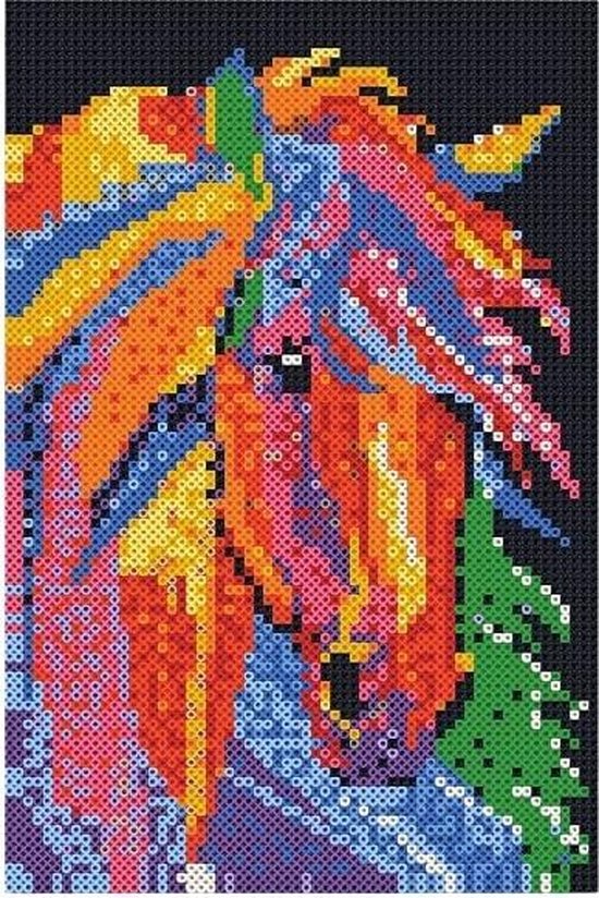 Ses BEEDZ ART: Strijkkralen Paard Fantasie