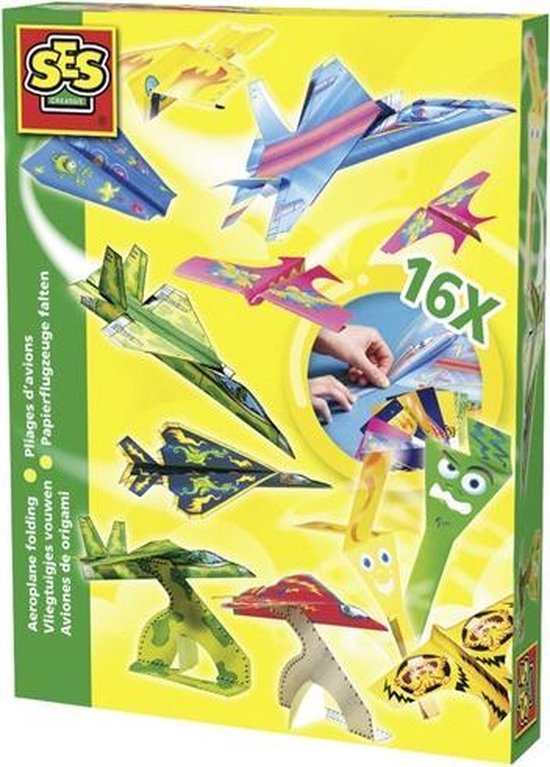 Ses Vliegtuigjes Vouwen