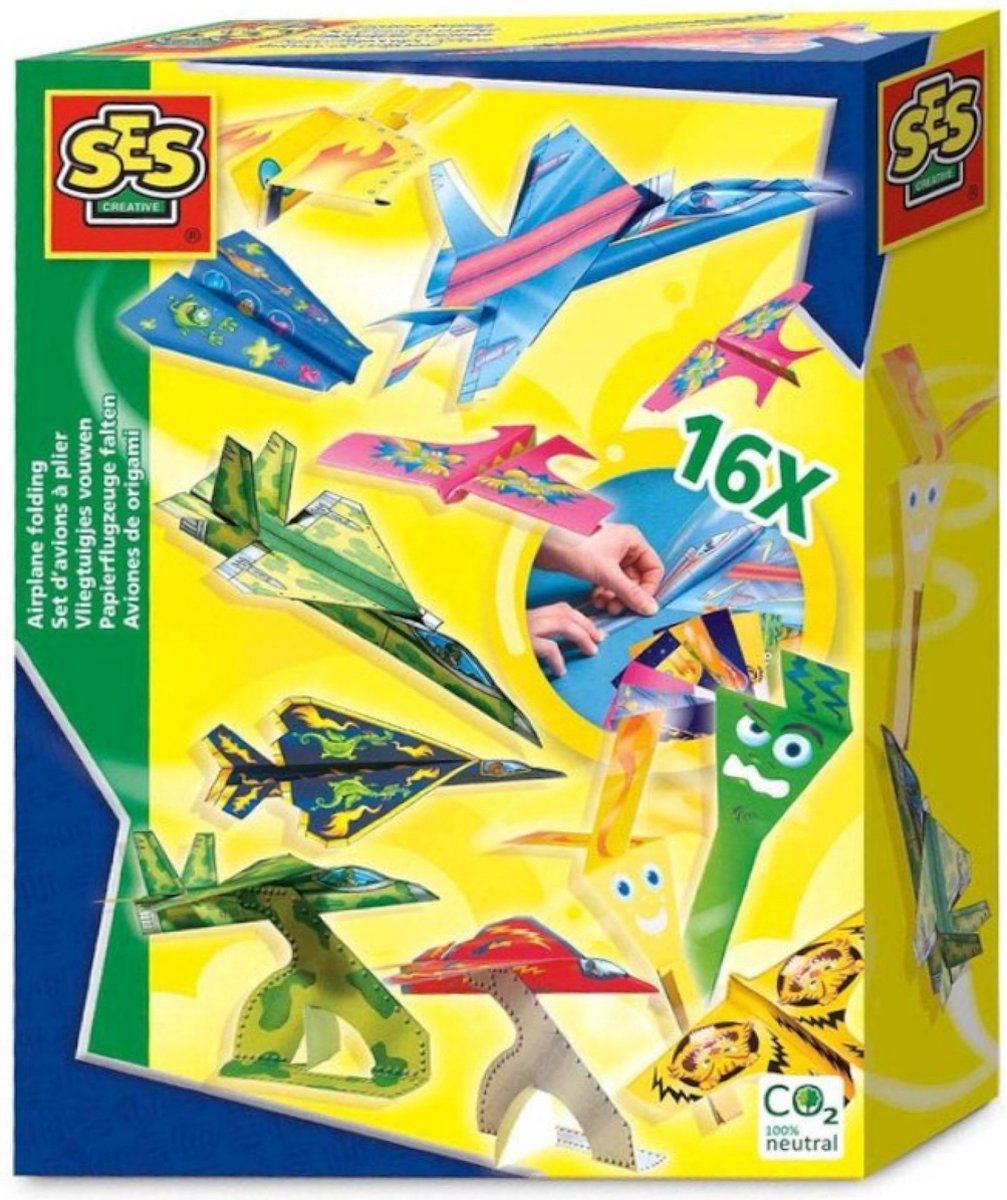 Ses Vliegtuigjes Vouwen