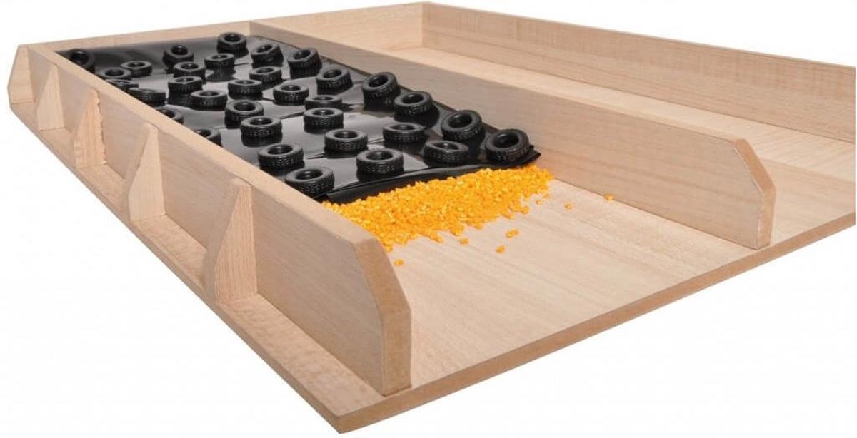 Kids Globe Afdekzeil Voor Sleufsilo - Zwart