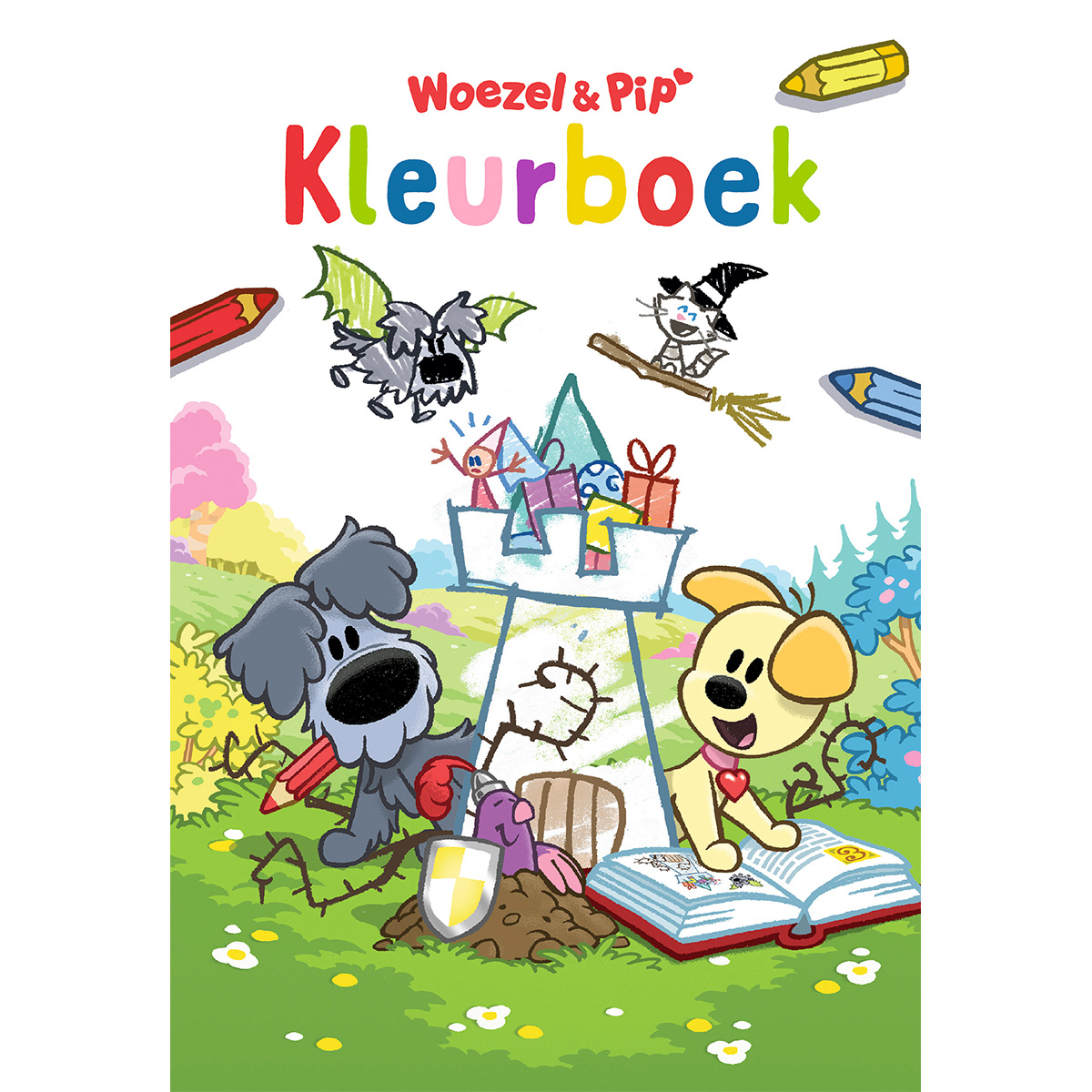 Top1Toys Kleurboek Woezel & Pip