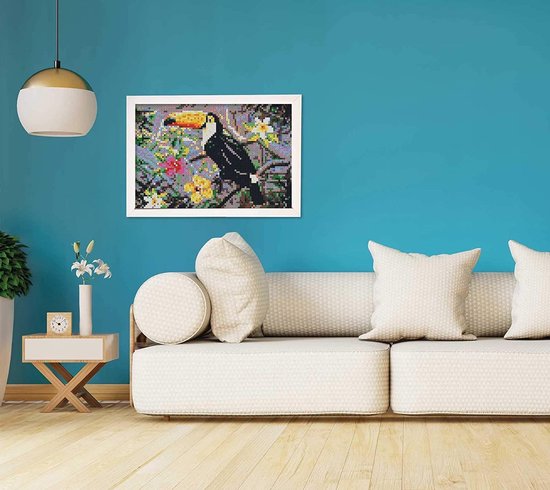 Ses BEEDZ ART: Strijkkralen Toekan